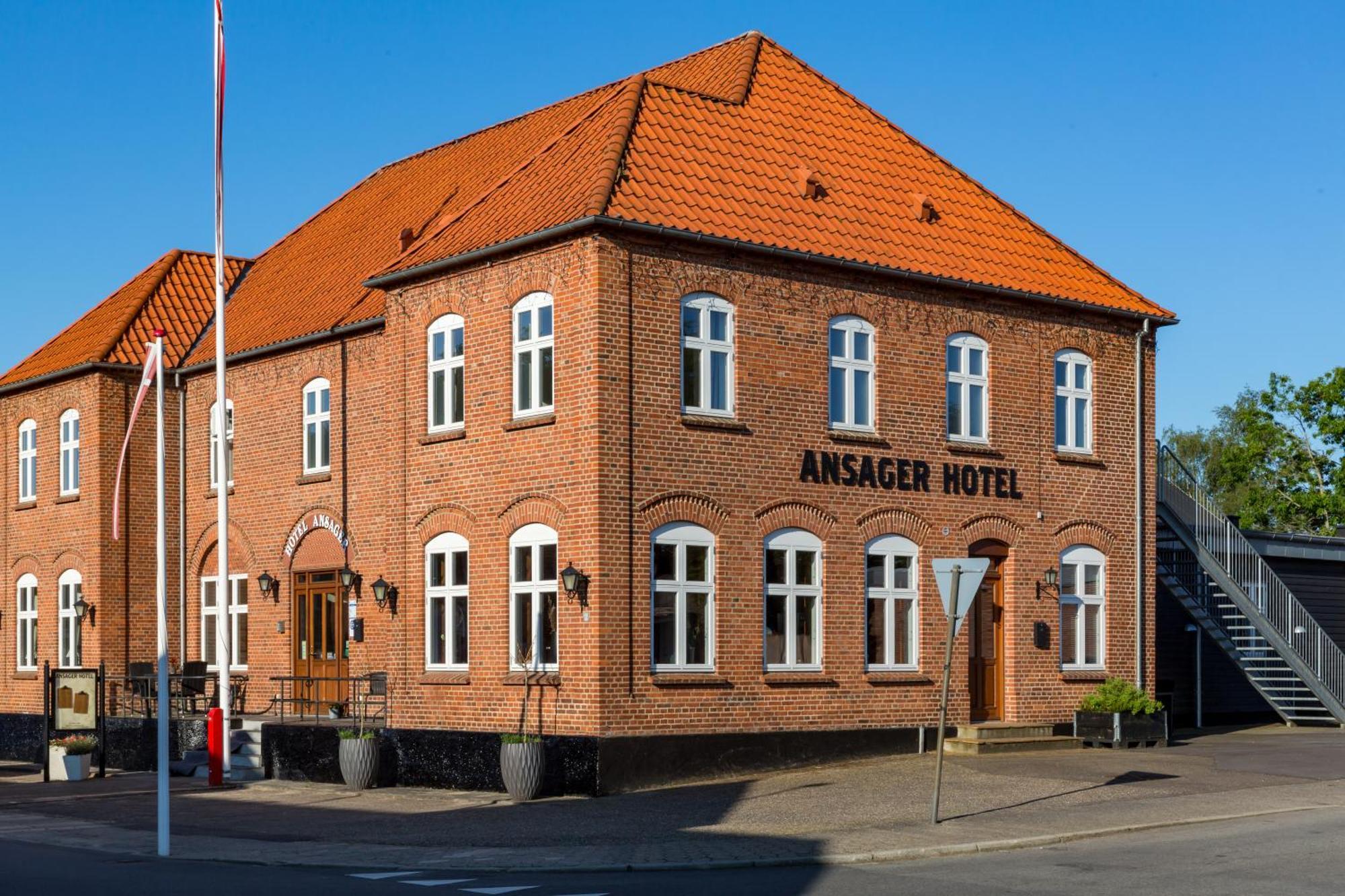 Ansager Hotel Og Hytteby ภายนอก รูปภาพ